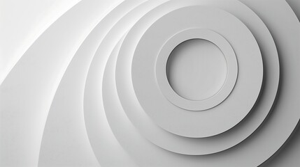 big circle on center, white background 02