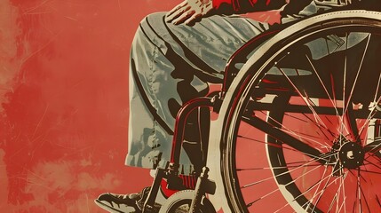 Vintage Poster Promoting Acceptance and Understanding of People with Disabilities