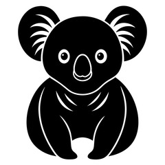 Koala vector icon illustration art
