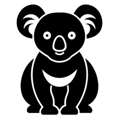 Koala vector icon illustration art