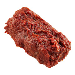 Traditional Meat paste isolated on transparent background