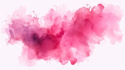 Fototapeta premium Watercolor texture of stains. Abstract texture pastel pink color