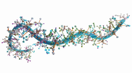 DNA vector illustration