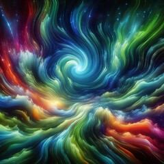 Aurora Borealis in Finland Colors in the Sky