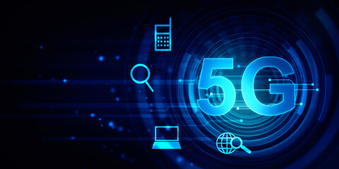 2d rendering 5G Network 5G Connection

