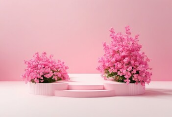 Fototapeta premium pink flowers in a vase