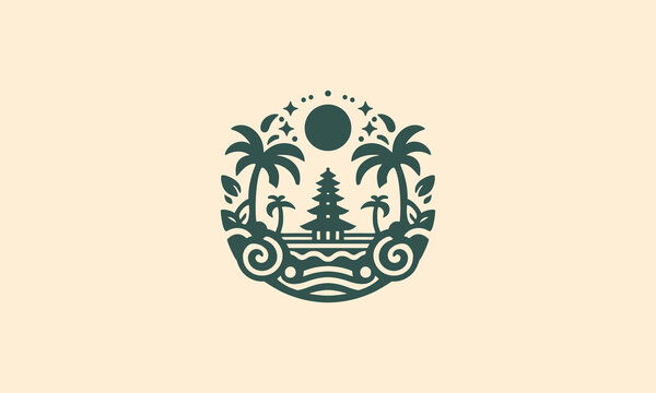 Bali culture logo 