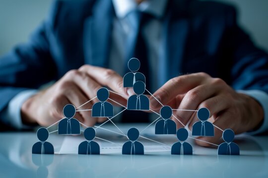 businessman conducting a stakeholder analysis