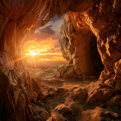 As the sun ascends, reflect on the transformative power of the empty tomb of Jesus Christ.