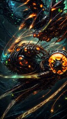 生物の形をした未来のロボット,Generative AI AI画像