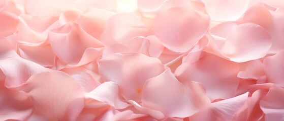 Rose petals, soft touch, romantic background