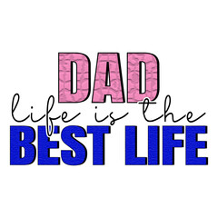 Dad Life Is The Best Life Sublimation PNG
This is only digital download file. No physical items will be sent you. This Transparent PNG file can be used on many projects