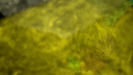 green moss on the rocks