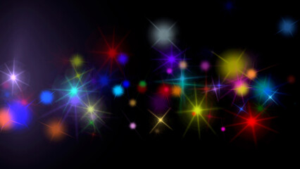 abstract background with lights