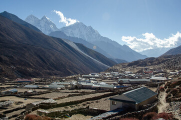 Village in mountain