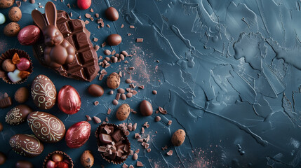 acorns on a table food sweet chocalate  egg ester benny 