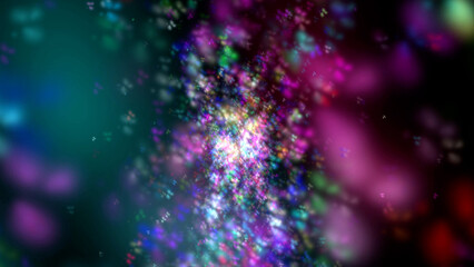 background with particles