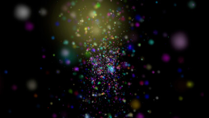 Obraz premium background with particles