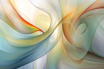 Abstract fractal background a -generated 2D illustration, texture