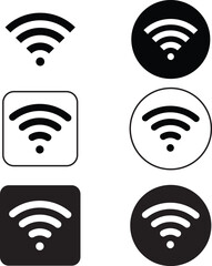 wifi icon vector 
