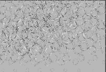 Light silver, gray vector pattern with spheres.