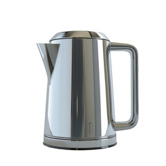 electric kettle on transparent background