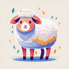 illustration of a sheep