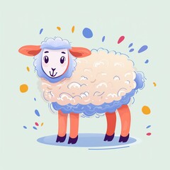 illustration of a sheep