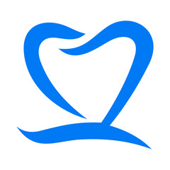 Dentist Vector Logo Design Template