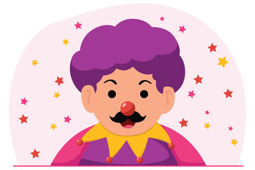 April Fools Flat Illustration Design
