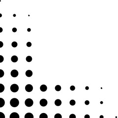 Halftone Dot Corner