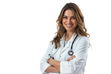 Young women doctor portrait.