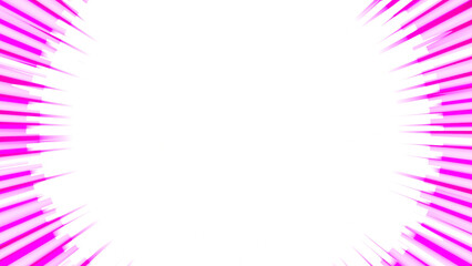 purple and white frame