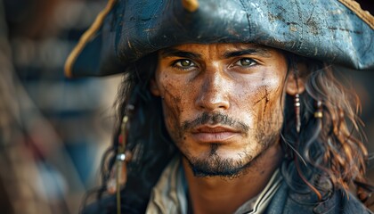 portrait of a cowboy