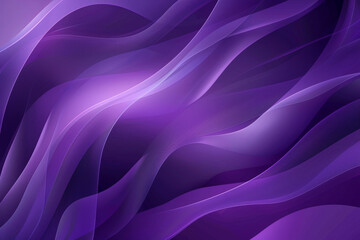 Obraz premium Abstract Purple Background Vector, Smooth Waves & Soft Highlights