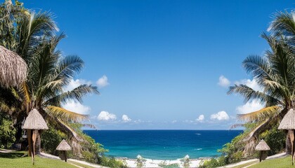 Bright and Vibrant Summer Banner Background