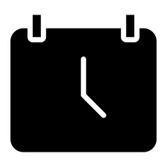 time and date, calenda with clock icon