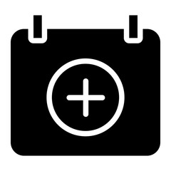 create add event icon with plus sign. Add to time table icon, Calendar with plus icon. 