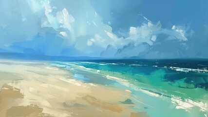 ビーチのアブストラクト_3