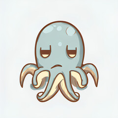 Octopus with a cold