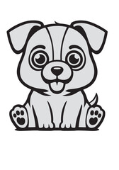 Obraz premium Baby Dog Victor DESIGN