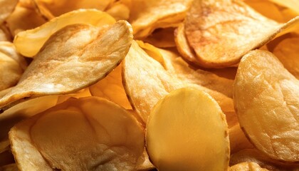 blue circuit board background, close up of an table with flowers, Flying delicious potato chips