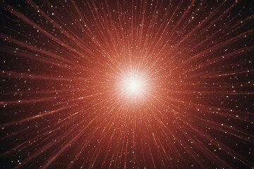 Fototapeta premium red star burst