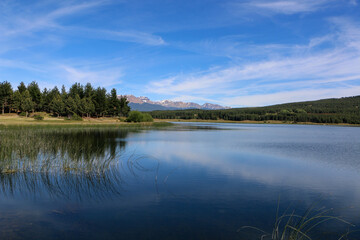 Fototapeta premium Lake reflection 