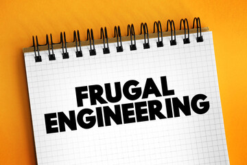 Frugal Engineering is the process of reducing the complexity and cost of a good and its production,...