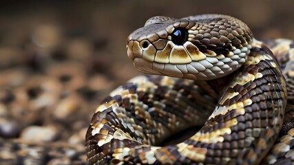 Obraz premium close up of a snake