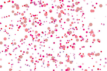 Light multicolor background, colorful vector texture with circles. Splash effect banner. Glitter silver dot abstract illustration with blurred drops of rain. Pattern for web page, banner,poster, card