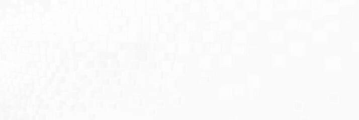 white digital pixel squares art, isolated png geometric overlay