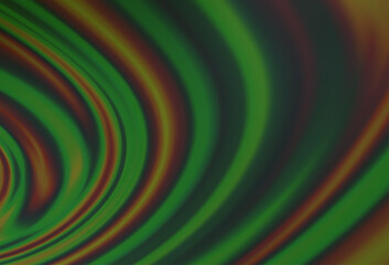 Light Green vector pattern with lava shapes.