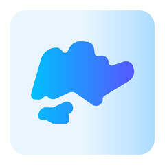 singapore gradient icon